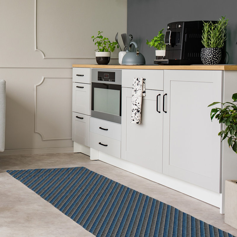Chenille Geometric Indoor Rug, Runner 2'6" x 8'