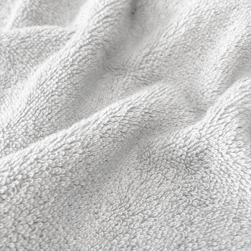 Sustainable Bamboo Hand Towel, White
