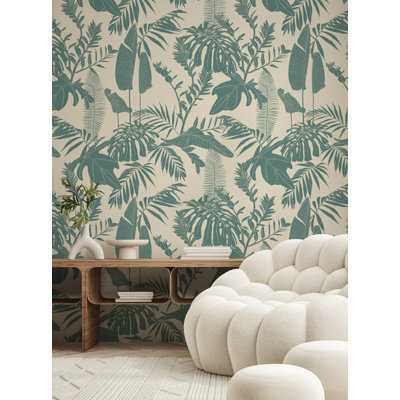 Murale Borelli Jungle Leaves