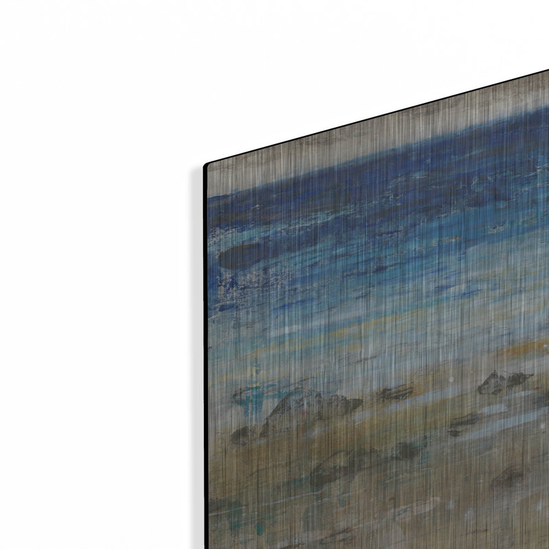 Dovecove «Rocky Shoreline I» par Tim O'Toole, art mural en métal, H 16 po x l 24 po