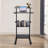 Standing Black Computer Desk 27” With Casters