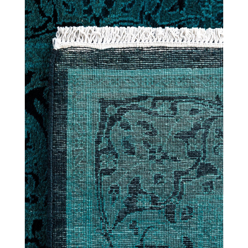Overyed One-of-a-Kind Runner 2'7" X 19'9" Hand Knotted Area Rug