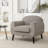 Deivi Upholstered Accent Chair with Round Arm-2019053567