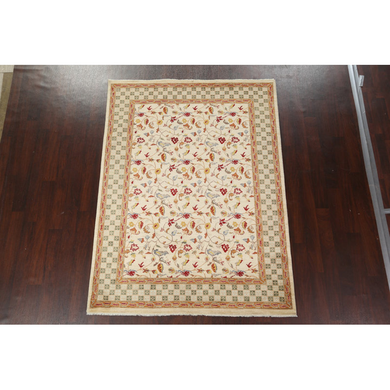 Tapis noué à la main One-of-a-Kind Raameen