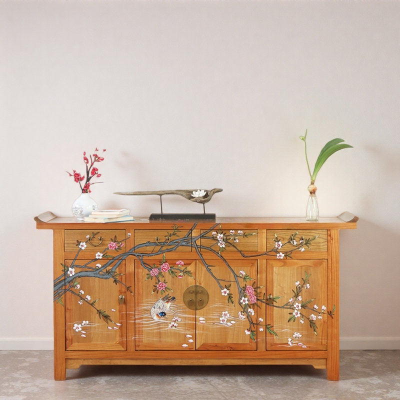 Creative Painted TV Stand