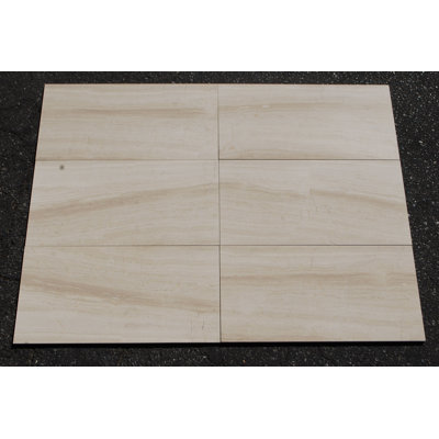 Serpeggiante 12" x 24" Marble Stone Look Floor & Wall Tile