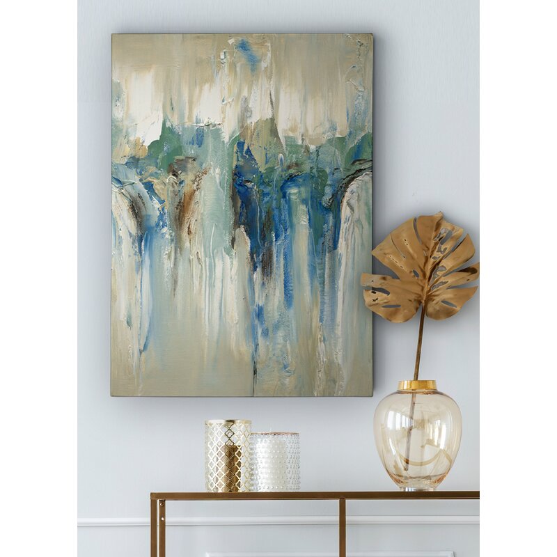 Wrought Studio Melting I On Canvas Print & Reviews | Wayfair