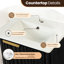 Meuble-lavabo simple mural 18 po Calix-10762171