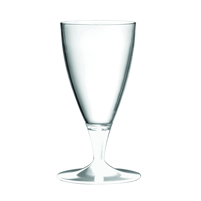 Polycarbonate Beer Glass - 12 Pieces, White