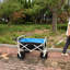 Chariot de plage pliant Wagon Garden (blanc)