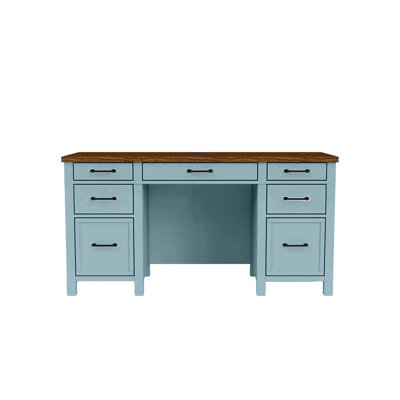 Angelinna Solid Wood Solid Wood Executive Desk