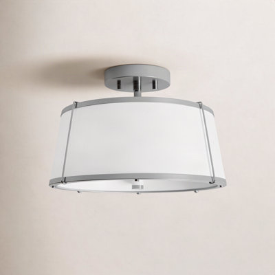 Moxie 2 Light Metal Semi Flush Mount