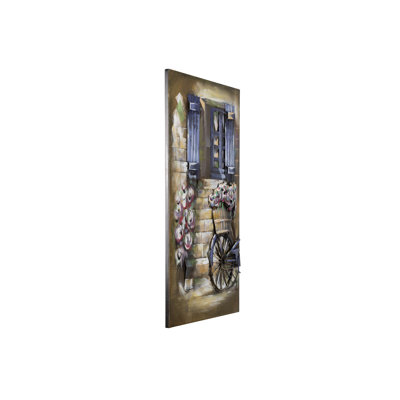 Handmade Traditional Entertainment Wall Decor on Metal