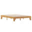 Wood Platform Bed with 14 Wooden Support Slats-70483629-70471261