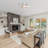 42" 5 - Blade Modern White LED Ceiling Fan Light With Remote Control