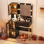 Meuble-lavabo avec miroir et lumières-275096913
