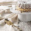 Onde Gold 7 - Piece Stainless Steel Cake Serving Set