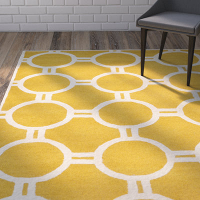 Sanyla Hand Tufted Wool Geometric Rug