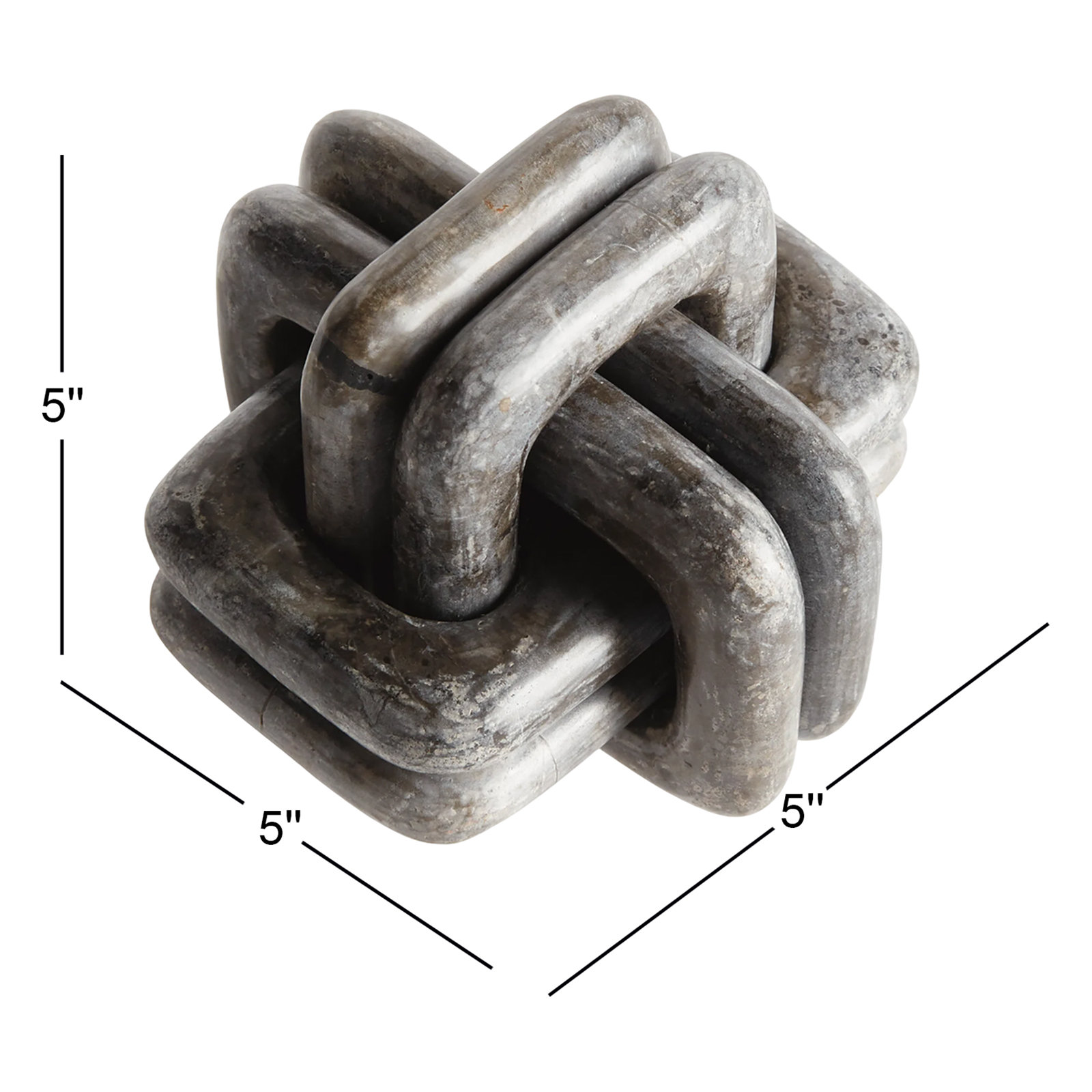 Sierra Genuine Marble Knot Sculpture