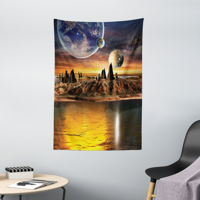 Tapisserie fantaisie en polyester, H 60 po x l 40 po
