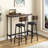 2 - Person Four Leg Base Dining Set
