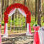 Paquet de 6 fleurs florales artificielles pour mariage, fleurs polyvalentes, style flexible, installation facile à faire soi-même, réutilisable et nécessitant peu d'entretien pour les mariages, les fêtes et la décoration intérieure.