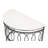 Olympia 41'' Marble Top Console Table
