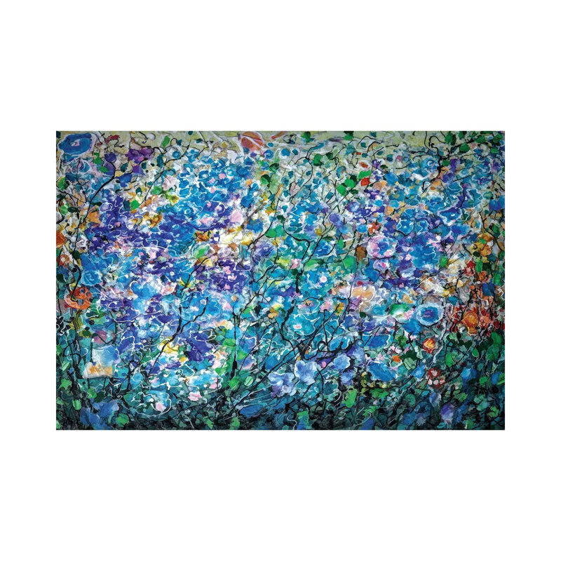 Dream Blue - Wrapped Canvas Painting, 30.48 cm H x 45.72 cm W