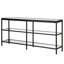 Console rectangulaire de 64 po de large en bronze noirci Alexis-1160186109-1160186111