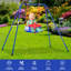 Balançoire pour enfants, ensemble de balançoire pour bébé robuste pour une utilisation intérieure / extérieure - Cadre en métal avec harnais de sécurité pour enfants âgés de 6 à 36 mois