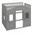 House Loft Bed With Ladder-566948131