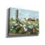 Toile épique Graffiti «Free Range Chickens» par Tanya Nyp, 16 po x 12 po-1130690518