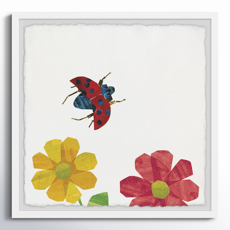 Triptyque insectes conviviaux, H 32 po x l 32 po x P 1,5 po