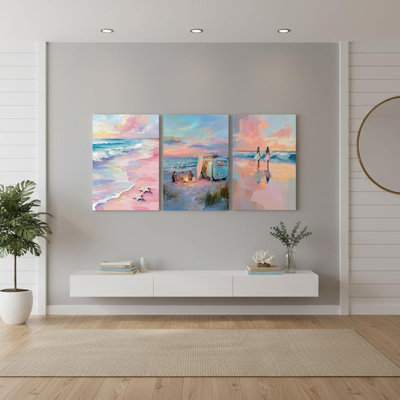 3 Piece Wrapped Canvas Print
