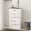 Tall Farmhouse 5 Drawer Dresser