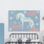 «Paulis Dreamy Night Unicorn», reproduction sur toile tendue-1890592180