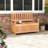 Sybastian Solid Wood Outdoor Bench