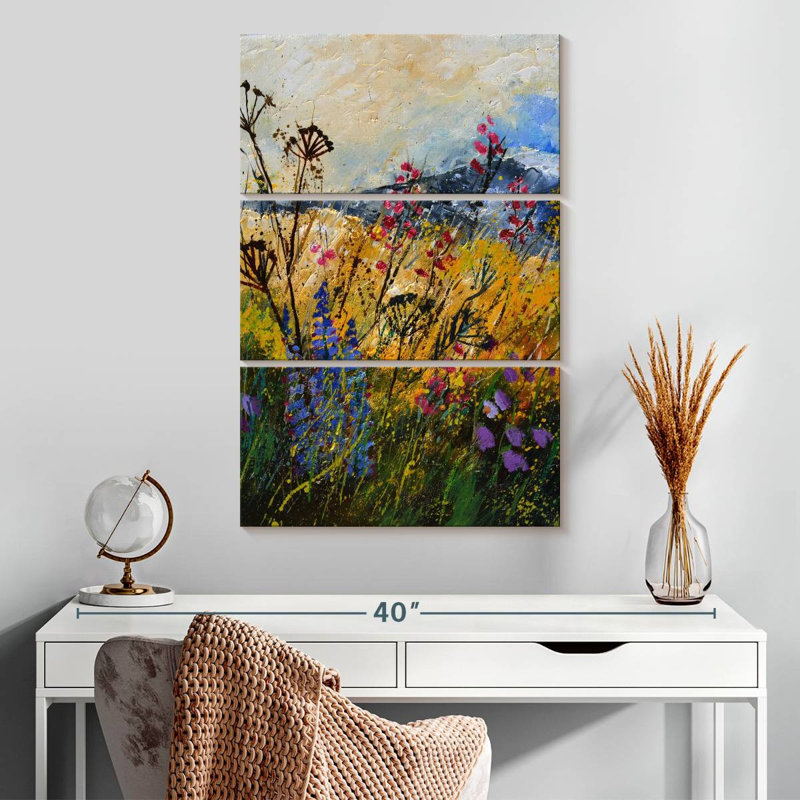 Alvord Wild Flowers, 32" H x 20" W