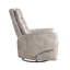 Fauteuil inclinable et pivotant en similicuir Sacson-540317554