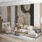 Modern Eclipse – Minimal Geometric Circle Wall Mural-835044627