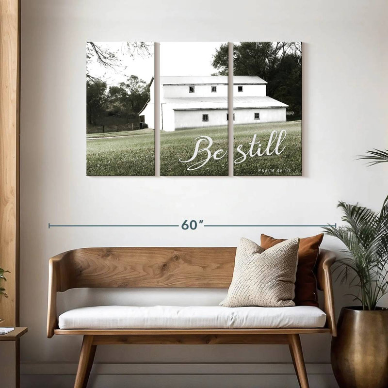 Lilie Be Still Barn, 28" H x 45" W