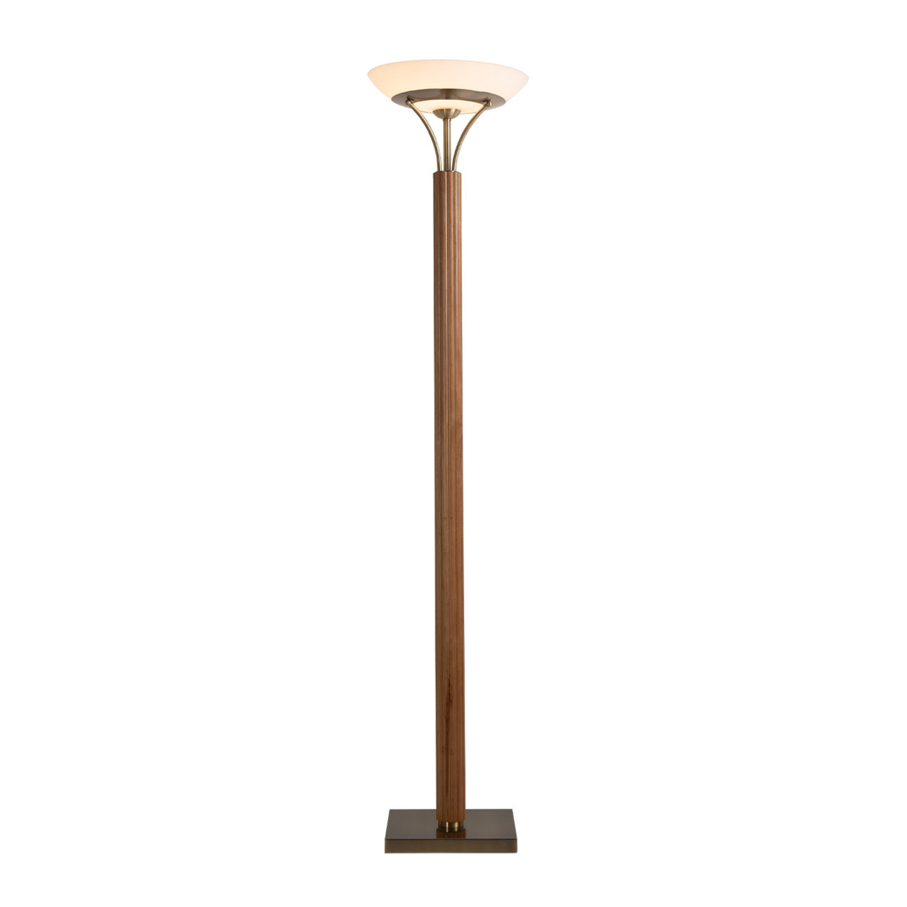 Tambo 72" Dimmable Floor Lamp, Natural Ash