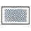  Ouverture de conduit 8 po x 12 po AIR RETOUR | Grille d'air lourde en fonte d'aluminium (10 po x 14 po au total) | Thermolaqué