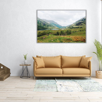 Highland Mountains - reproduction d'art sur toile