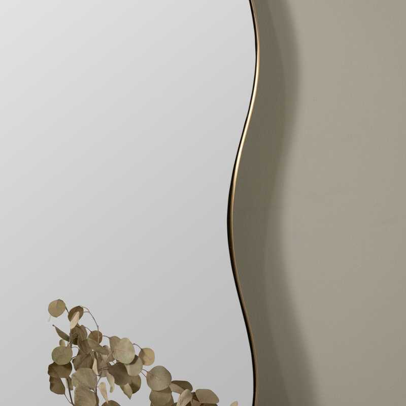 Wyatt Gold Leaner Mirror