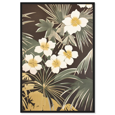 Jungle Noir II Kitchen Decor Canvas Print by Art Remedy