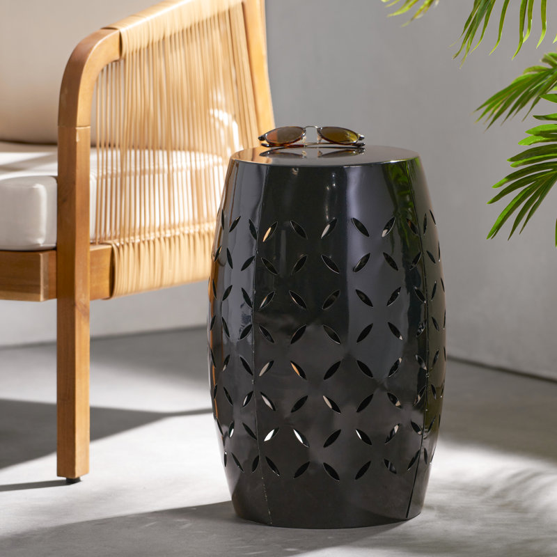Outdoor Metal Patio Side Table,End Table
