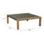 Table basse Teras - gris