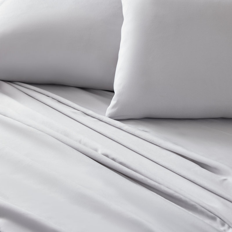 Weekender 90Gsm Bamboo Sheet Set, King Sheet Set, Charcoal Arc