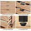 Table de chevet 3 tiroirs, grande table de chevet en bois 31 po-201879013